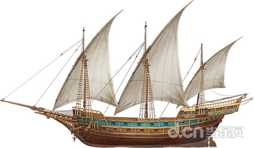 大航海之路战船介绍之重型谢贝克战舰
